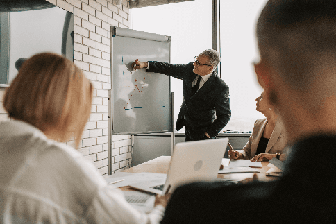 Photo d’une séance de coaching individuel