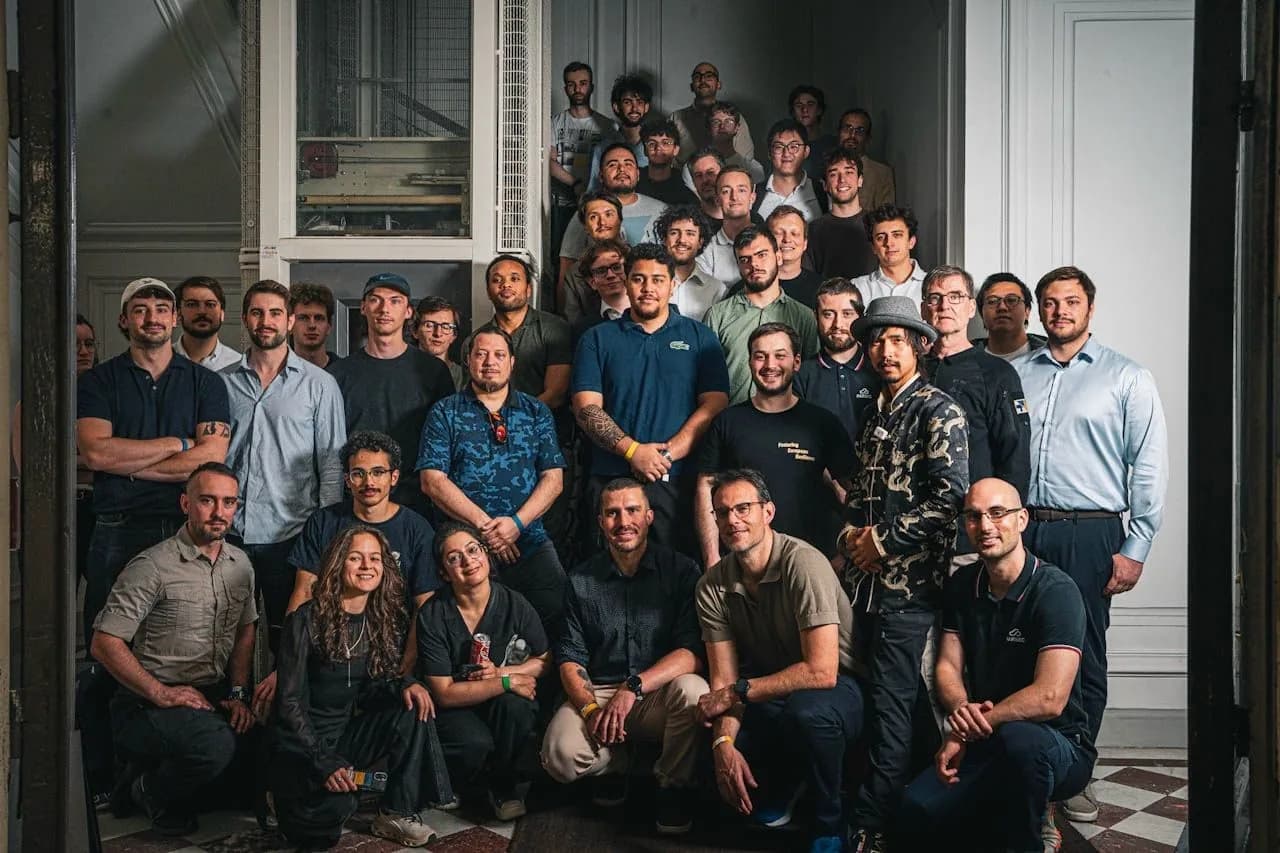 Photo, groupe hackathon